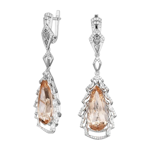 Серьги «Свежестью душа наполнена»