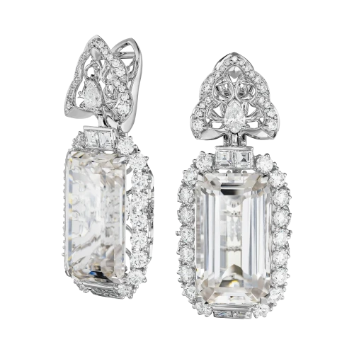 Серьги «Небес хрустальный перезвон»