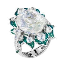 Кольцо «Сияние ледяного цветка»