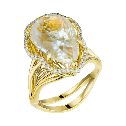 Кольцо «Золотая тишина»