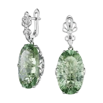 Серьги «Свежесть молодой листвы»