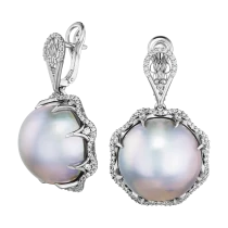 Серьги «Отраженная вечность»