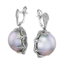 Серьги «Отраженная вечность»