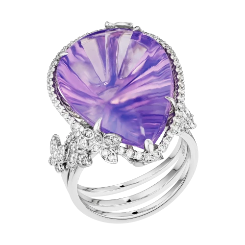 Кольцо «Лавандовый резонанс» Кольцо «Лавандовый резонанс»