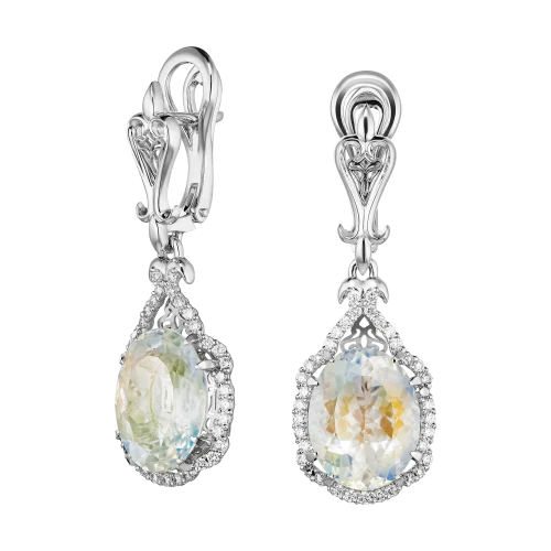 Серьги «Ночное созерцание»