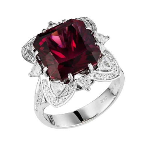 Кольцо «Пульсация алых искр»