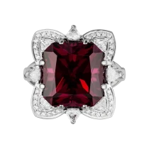 Кольцо «Пульсация алых искр»