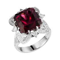 Гарнитур «Пульсация алых искр» Гарнитур «Пульсация алых искр»