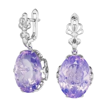 Серьги «В лавандовом плену» Серьги «В лавандовом плену»