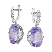 Серьги «В лавандовом плену» Серьги «В лавандовом плену»