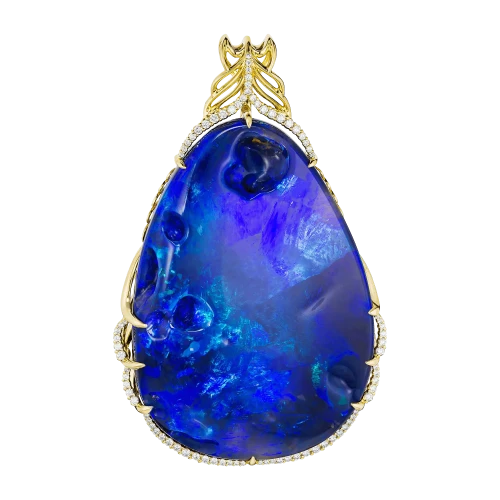 Подвеска «Павлинье перо»