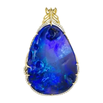 Подвеска «Павлинье перо»