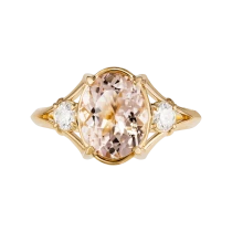 Кольцо «Розовый иней»