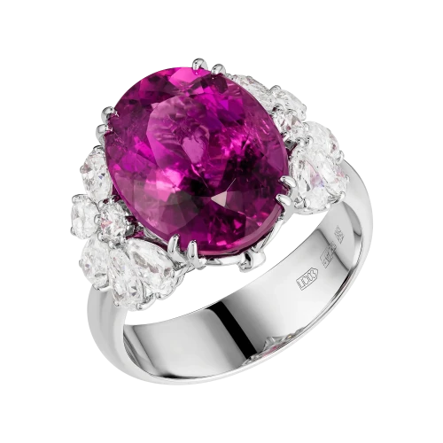 Кольцо «Этюд в розовом»