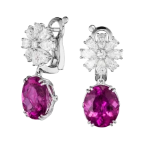 Серьги «Этюд в розовом»