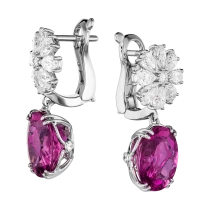 Серьги «Этюд в розовом»