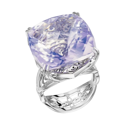 Кольцо «Лавандовый импрессионизм»