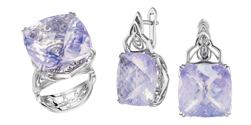 Гарнитур «Лавандовый импрессионизм»