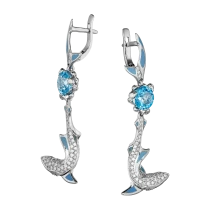 Серьги «Манящая бездна»