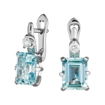 Серьги «Хрустальная прохлада»