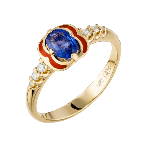 Кольцо «Теремной узор»
