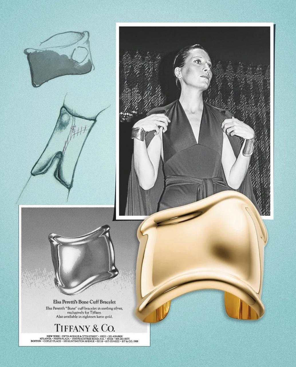 <p><em>На фото:&nbsp;Эльза Перетти в Bone Cuff</em></p>
