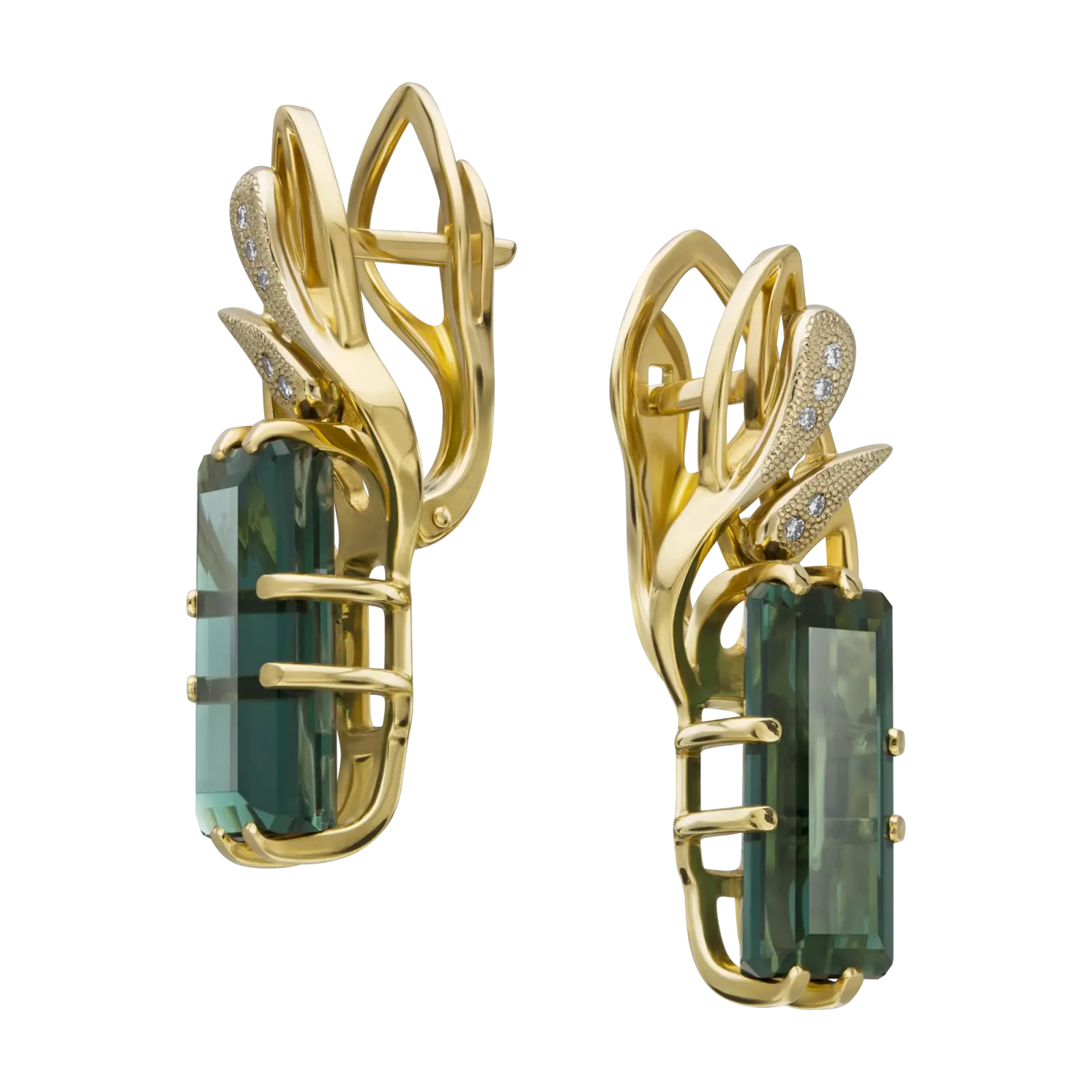 Серьги «Мелодия леса»
