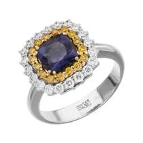 Кольцо «Небо в бриллиантах»