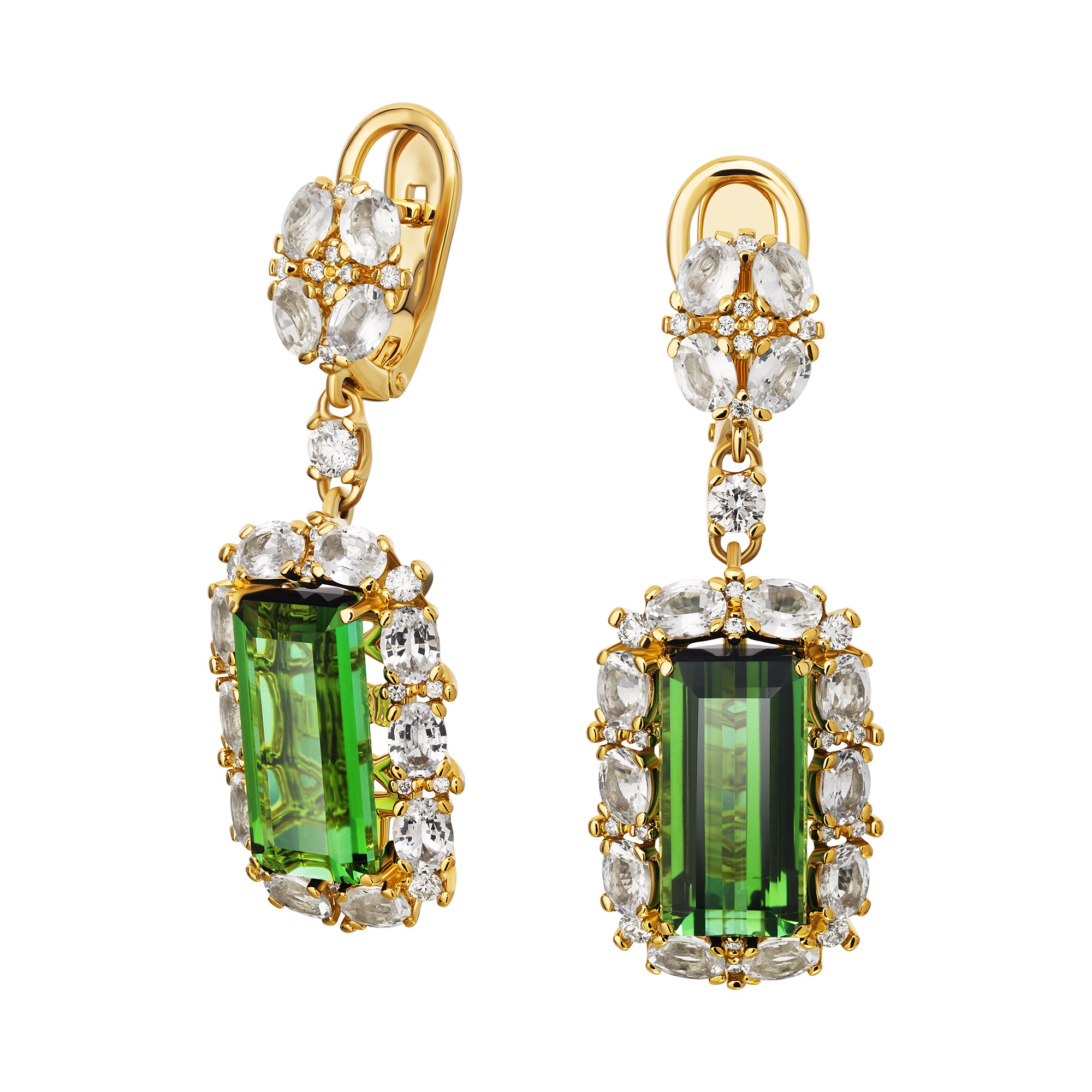 Зелёные камни в ювелирных украшениях