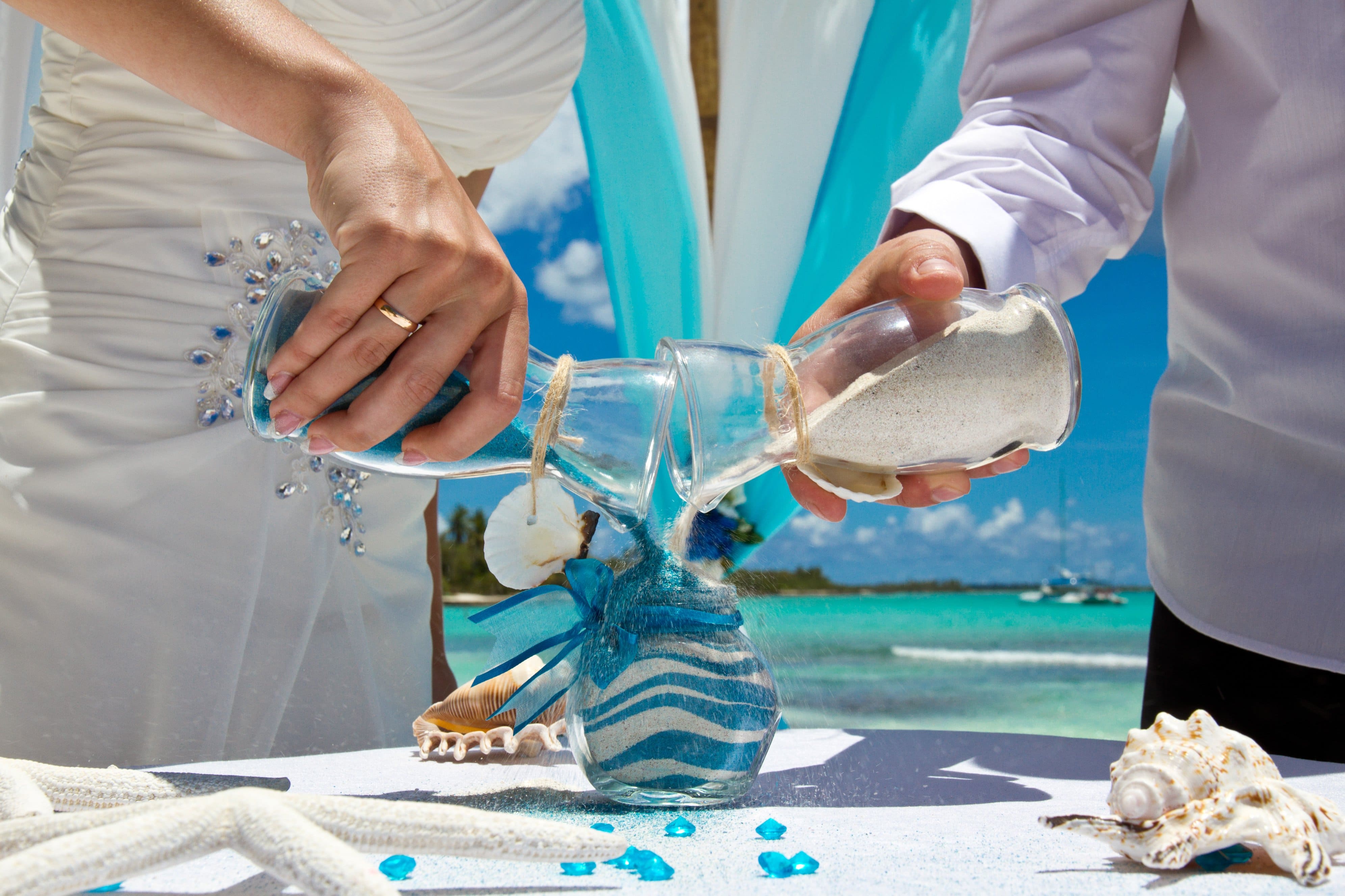 Песок на свадьбу